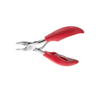 Curved Jaw Ergonomic Toenail Nipper With High Carbon Stainless Steel For Precise Cutting And Reduced Hand Fatigue Manicure Tool With Spring Mechanism