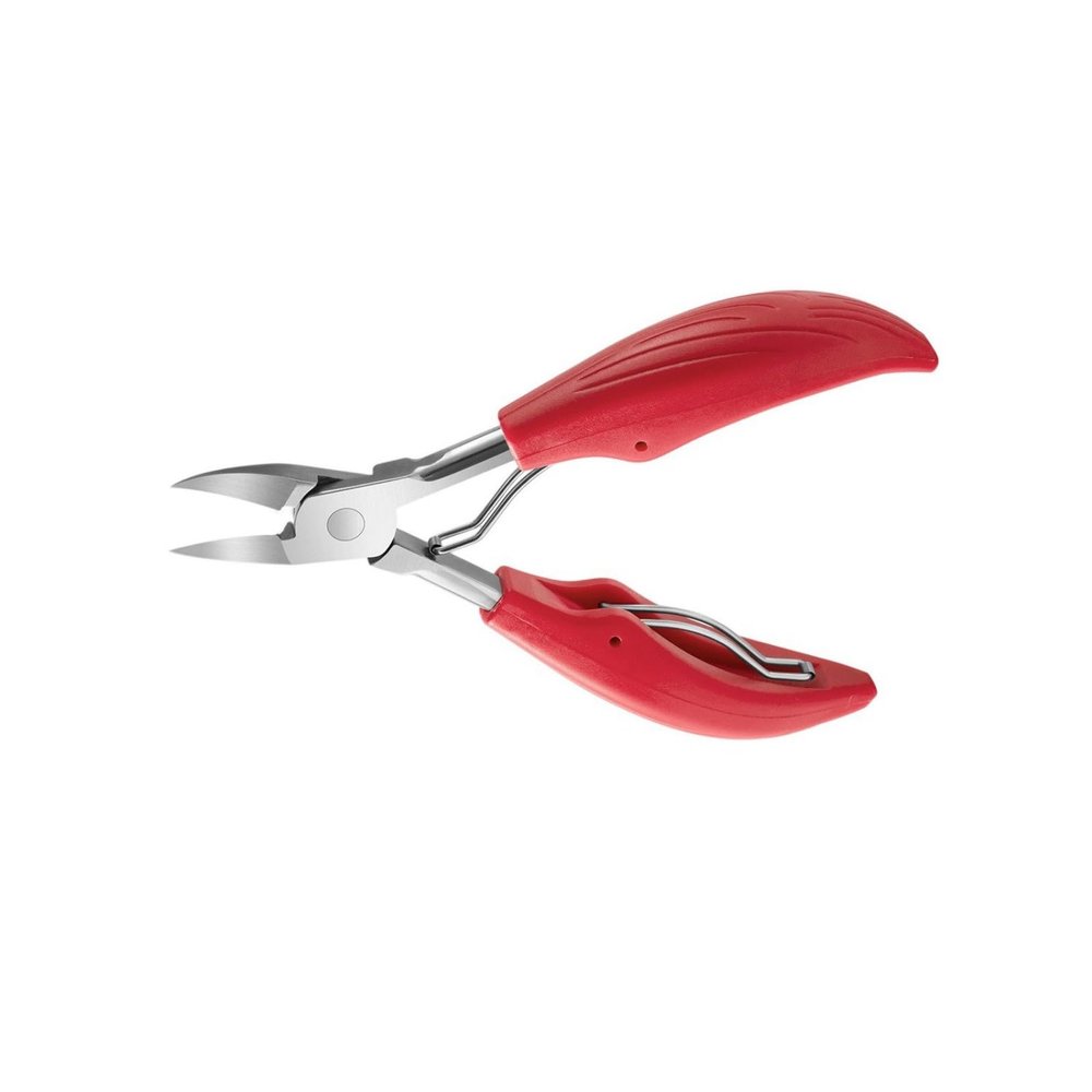 Curved Jaw Ergonomic Toenail Nipper With High Carbon Stainless Steel For Precise Cutting And Reduced Hand Fatigue Manicure Tool With Spring Mechanism