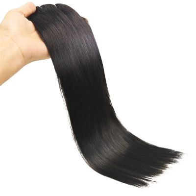 Hair Extensions Straight Human Hair Clip in Hair Extensions 100% Unprocessed Full Head Brazilian Virgin Hair Hair Pieces(24inches)