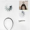 Brain-themed hair clip, creative and fun hairpin for women, featuring a rotating brain symbol, hair clip accessories, suitable for programmers, students, parties, and everyday wear. view 1