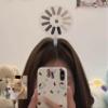 Brain-themed hair clip, creative and fun hairpin for women, featuring a rotating brain symbol, hair clip accessories, suitable for programmers, students, parties, and everyday wear. view 3