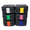 3D Printed - 3ml Vial Storage Case - Freezer Safe Hard Shell Peptide Case for Home, Fridge, Travel (Black/Green, 20 3ml Vials) view 2