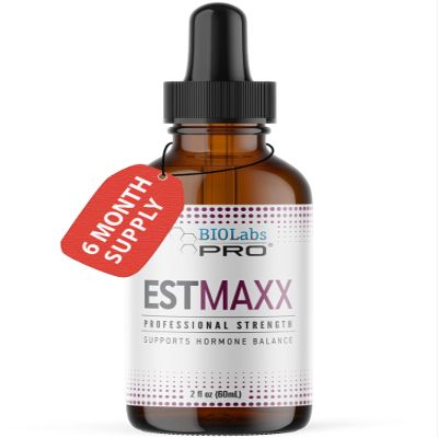 BIOLABS PRO Estri Oil - Bioidentical Natural E3 Solution - Six Month Supply - 5mg Per Dose - Topical - 2oz