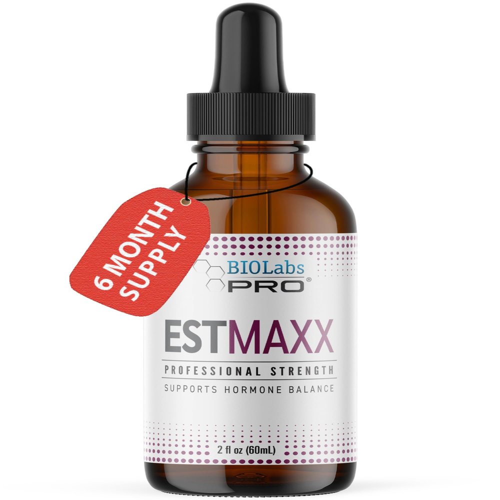 BIOLABS PRO Estri Oil - Bioidentical Natural E3 Solution - Six Month Supply - 5mg Per Dose - Topical - 2oz