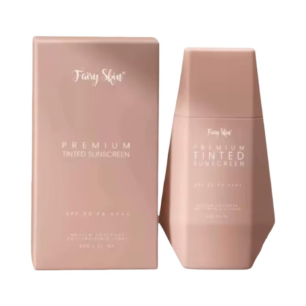 Fairy Skin Premium Tinted Sunscreen SPF50 PA++++, 50g