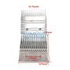 C751003B203x Escalator Comb 14T Use Fit for L127mm W115mm Hole Space 64mm 14T 1 Pack=5 Pieces view 2