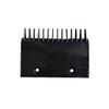 YS017B313/HS017B313 Escalator Plastic Comb Use Fit for L126mm W90mm Hole Space 63mm 14T 1 Pack=10 Pieces view 1