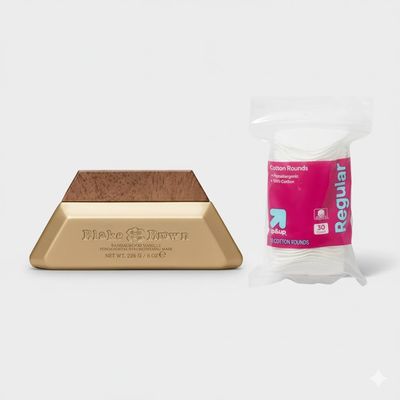 Blake Brownn Strengthening Hair Mask - Sandalwood Vanille, Warm Vanilla Scent, 8 oz + Make up Remover Pads Included