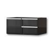 Large Black Vanity Organizer, Countertop Makeup Organizer with Drawers, Skincare Holder Durable Thick Plastic Cosmetic Display Case Perfect for Bathroom Bedroom Storage (3 Drawers) view 1