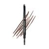 Bobbi Brown Long-Wear Brow Pencil | Long-Wearing, Waterproof Eyebrow Pencil | Dual-Ended Slanted Tip with Spoolie | No Sharpening Needed | Now Refillable, Neutral Dark Brown view 1