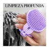 3 Double Soft Silicone Bath Brushes, Body Brush for Bathing, Durable and Easy to Clean, Massage and Skin Exfoliation, Bath Massage, Soft Skin, Ideal for Babies and Pets view 3