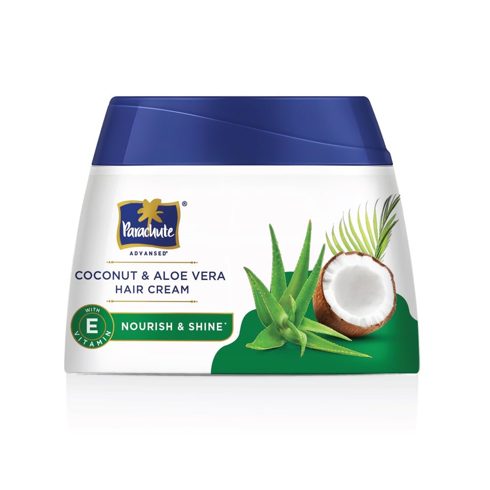 Advansed Coconut & Aloe Vera Hair Cream 210ml | Nourishes and Hydrates Hair | 2X Shiner, Smoother, Softer Hair | Leave | Pre-Wash Hair Cream | For Men & Women
