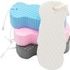 3D Super Soft Exfoliating Bath Sponge, Embossing Shower Exfoliator (4 Pack) view 4