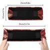 Amooorous Red and Black Checkerboard no slip baseball headband Elastic head sweat bands for women for tennis Volleyball Running vinchas para el cabello de mujer view 4