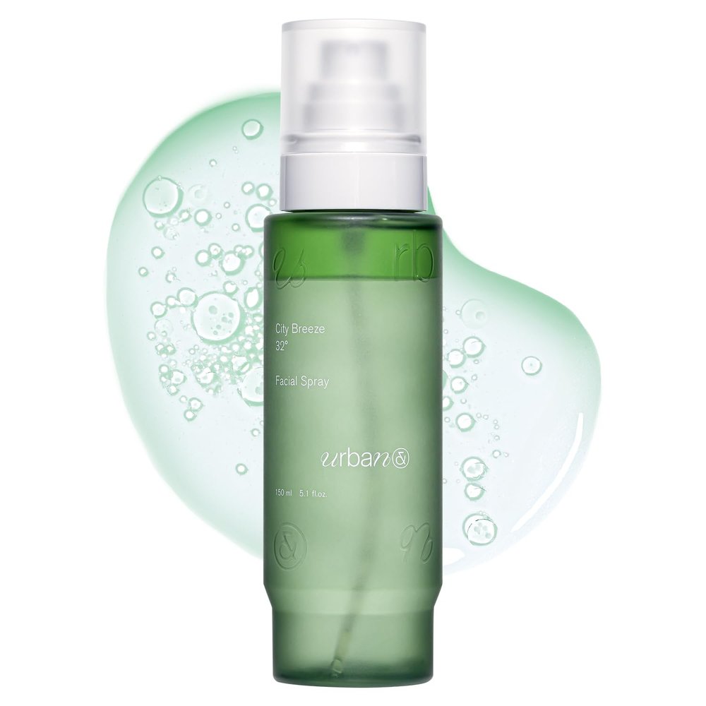 URBANAND City Breeze 32 Facial Spray, Vegan Skin Care, All in One Cooling Facial Mist, Korean Skin Care (5.07 fl oz.)