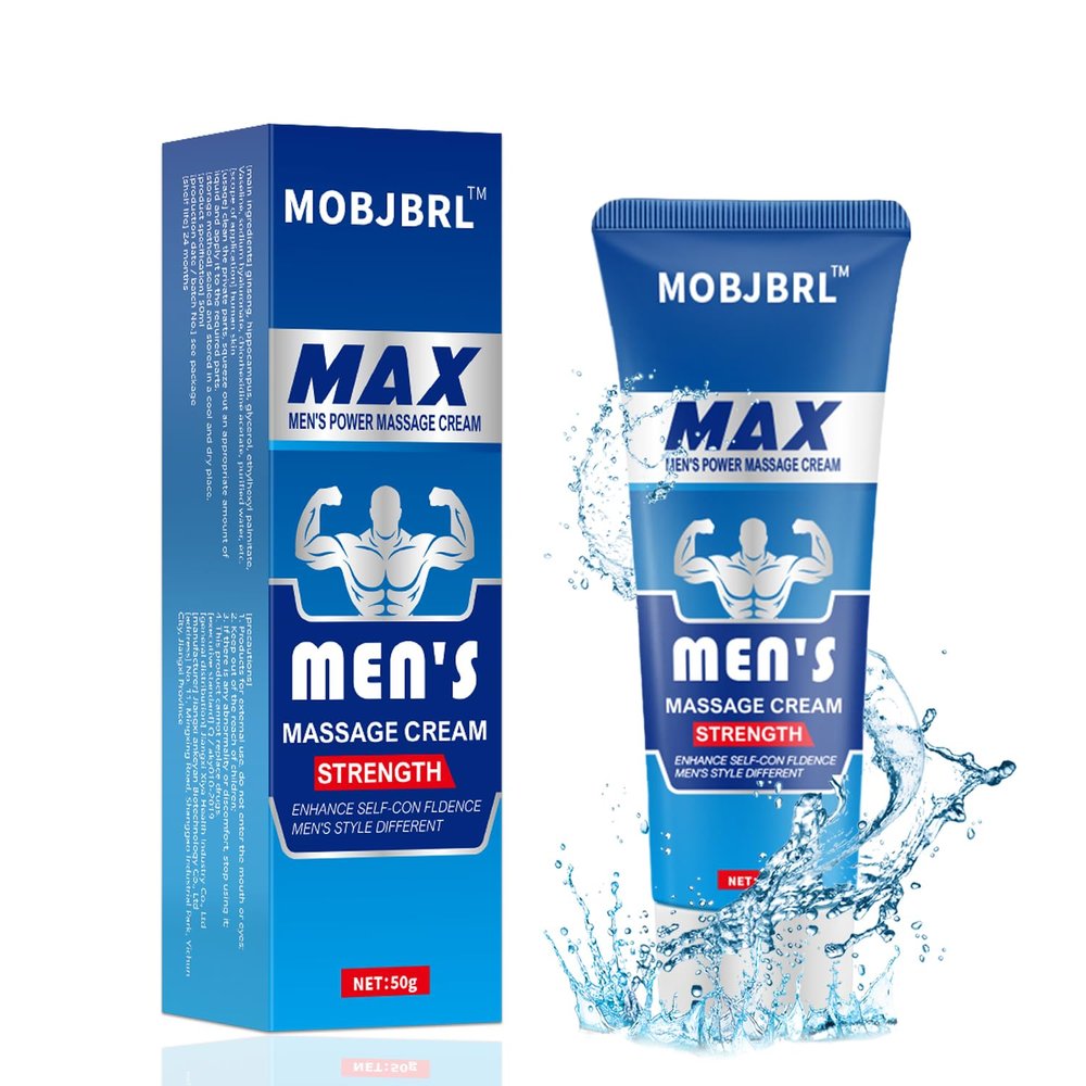 Penile Health Cream - Premium Penile Moisturizer - Deep Hydration, Skin Health Support, Anti-Chafing, Vitamin-Rich Formula for Increased Sensitivity & Sensation