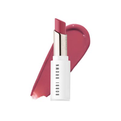 Bobbi Brown Extra Color Shine | Lipstick-Like Color with Balmy Hydration & Water-Glazed Shine | Jojoba & Safflower Botanical Blend, 0.1 Ounce, Nude Mauve