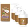 Coconut Oil Facial Hair Removal Cream, Plant Extract Coconut Oil Hair Removal Cream for Women, Gentle Body Remover Creams Cream for All Skin (3PCS) view 1
