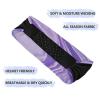 Fake Glitter Marble Grain Purple Non-Slip cloth headbands for women Stretchy hair for hiking Cycling Volleyball accesorios para cabello de mujer view 2
