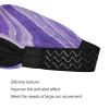 Fake Glitter Marble Grain Purple Non-Slip cloth headbands for women Stretchy hair for hiking Cycling Volleyball accesorios para cabello de mujer view 3