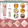 Dansib 72 Pcs 36 Sets Valentine's Day Hand Cream and Lip Balm Bulk Gift Set, 6 Scents Coquette Bow Valentine's Day Travel Size Hand Lotion Lip Care Gift for Women Staff Coworkers view 2
