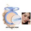 GAGK Professional Face Setting Pressed Powder, Oil Control, Waterproof, Matte Finish, Natural Look, Long Lasting Foundation Makeup with Powder Puff (ivory, 10G) view 2