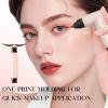 Eye End stamp- Makeup Winged Eye Stamp, QuickDry Waterproof Tool | Precise Beginner Friendly Cosmetics Device with Smudge Proof Ink, Daily Flick Liner for Beginners, Professionals view 2