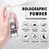 AWCCXMYM Body Glitter Spray Sparkle Hairspray Highlighter Glitter Shiny Spraay for Hair and Body,Face Glitter Powder for Halloween,Christmas,Concert Accessories Party Body Makeup(Silver) view 3