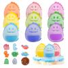 Dinosaur Bath Bomb Gift Set 9 Packs for Girls and Boys, Handmade and Nature Bath Bombs with Surprise for Kids, Perfect for Bubble Bath, Christmas Birthday Gifts for Kids Toddler Women view 1