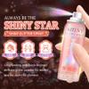 AWCCXMYM Body Glitter Spray Sparkle Hair Glitter Quick-Drying and Long-Lasting Glitter Spray for Hair and Body with Halloween, Christmas,Festival Glitter Makeup Prom 2.11 Fl Oz view 2