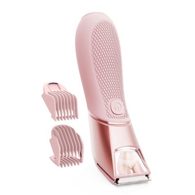LGTGH Bikini Trimmer for Women: 3-in-1 LED Trimmer & Mirror with Travel Lock for Flawless Bikini, Underarm, and Leg Care