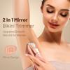 LGTGH Bikini Trimmer for Women: 3-in-1 LED Trimmer & Mirror with Travel Lock for Flawless Bikini, Underarm, and Leg Care view 4