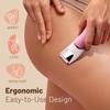 LGTGH Bikini Trimmer for Women: Pubic Hair Razor with Mirror & LED Light, Electric Shaver with Ceramic Blades & Travel Lock - Body Groomer IPX7 Waterproof Use for Legs/Arm/Underarm - Rose Red view 3