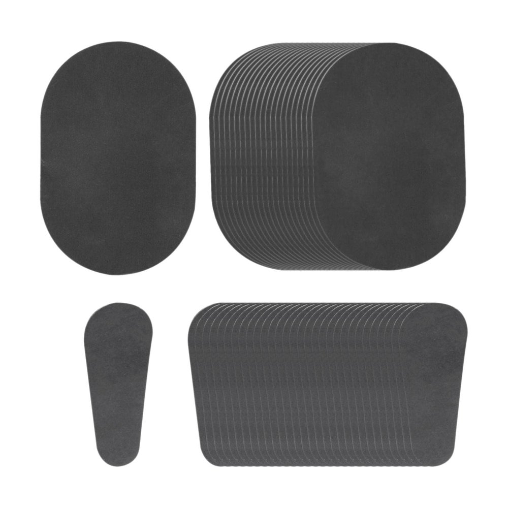 80pcs Refill Pads for Hair Remover Buffer, Depilatory Pads for Leg, Bikini, Facial, Armpit Hair Removal, 2 Size