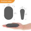 80pcs Refill Pads for Hair Remover Buffer, Depilatory Pads for Leg, Bikini, Facial, Armpit Hair Removal, 2 Size view 2