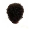 Afro Human Hair Mannequin Head for Braiding, Black Cosmetology Mannequin Head for Hair Styling 8 Inches Training Doll Head with Stand for Practic Braiding view 4