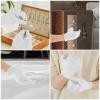 10 Pairs Cotton Gloves Screen for Dry Hands Reusable Moisturizing Gloves Overnight Bedtime White with Touching Design Convenient Jewelry Sleeping Lotion Hand Spa for Women Men Cleaning Housework view 3