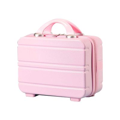 Kangnice 14 IN Travel Hand Luggage Cosmetic for Case Small Makeup Carrying Suitcase Lightweight Travel Bag