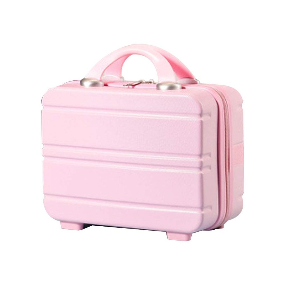 Kangnice 14 IN Travel Hand Luggage Cosmetic for Case Small Makeup Carrying Suitcase Lightweight Travel Bag