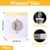 50Pcs Belly Patch, Natural Navel Sticker for Women and Men, Breathable Patches, Sweatproof Patches, Waterproof Stickers for Women Girls, Abdomen Belly Pads view 2