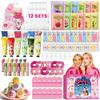 121 PCS Spa Party Supplies for Women, Spa Party Favors Include Face Masks Skincare, Hand Cream, Lip Balm, Under Eye Patches, Lip Mask and Foot Bath Bombs, Spa Birthday Sleepover Party (121pcs) view 1