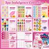 121 PCS Spa Party Supplies for Women, Spa Party Favors Include Face Masks Skincare, Hand Cream, Lip Balm, Under Eye Patches, Lip Mask and Foot Bath Bombs, Spa Birthday Sleepover Party (121pcs) view 2