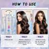 AWCCXMYM 150ML Body Glitter Spray Shiny Hair Glitter Long-Lasting and Quick-Drying Glitter Spray for Hair and Body Shimmer Glitter Hairsparay Halloween,Christmas,Festival Makeup Prom 5.2 Fl Oz view 4