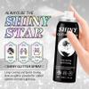 AWCCXMYM Body Glitter Spray Sparkle Hair Glitter Long Lasting and Quick-Drying Face Glitter Spray for Hair and Body,Halloween Christmas Festival Accessories Makeup Prom (2.11 Fl Oz) view 2