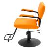 Salon Chair for Hair Stylist, 360 Swivel Barbers Chairs with Hydraulic Pump, Height Adjustable, Ergonomic Backrest, Comfortable Seat for Beauty Hair Salon Spa Shampoo, 550LBS (Orange) view 4
