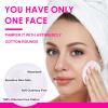 2000 PCS Ultra Soft Cotton Rounds, White, Double-Layered, Hypoallergenic, Lint-Free, 20 Pack with 100 Count Each, Premium Facial Cleansing Pads for Makeup Removal view 4
