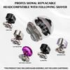 1Pack Pro 4 Shaver Replacement Heads for Skull, Shaver Replacement Blade for Pitbull Gold PRO, Silver PRO, Platinum PRO, Butterfly Kiss PRO Head Shavers, Floating 4 Heads Self-Sharpening Blades view 2