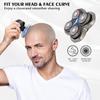 1Pack Pro 4 Shaver Replacement Heads for Skull, Shaver Replacement Blade for Pitbull Gold PRO, Silver PRO, Platinum PRO, Butterfly Kiss PRO Head Shavers, Floating 4 Heads Self-Sharpening Blades view 3