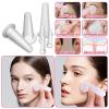 6 Pcs Transparent Massage Cupping Set Silicone Mini Facial Cups Skin Care Neck Back Eyes Massaging Cup Facial Care Safe to Use Portable Face Massager Helper for Men Women Massage view 4