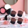 4Pcs Mini Powder Blush Brushes - Small Facial Makeup Brushes for Precision Application | Soft Bristles, Travel-Friendly Makeup Tools view 2